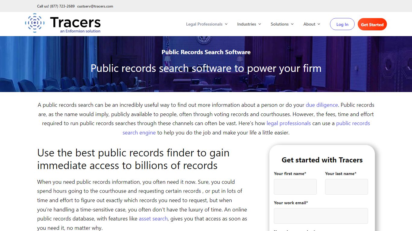 Best Public Records Search Software - Software for Public Records - Tracers